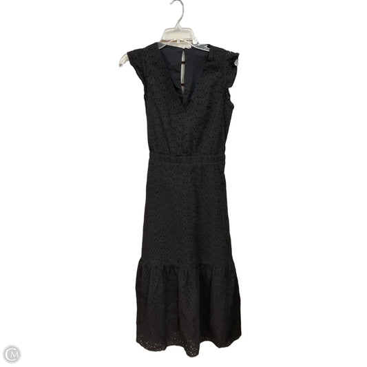 Dress Casual Midi By Evereve In Black, Size: S