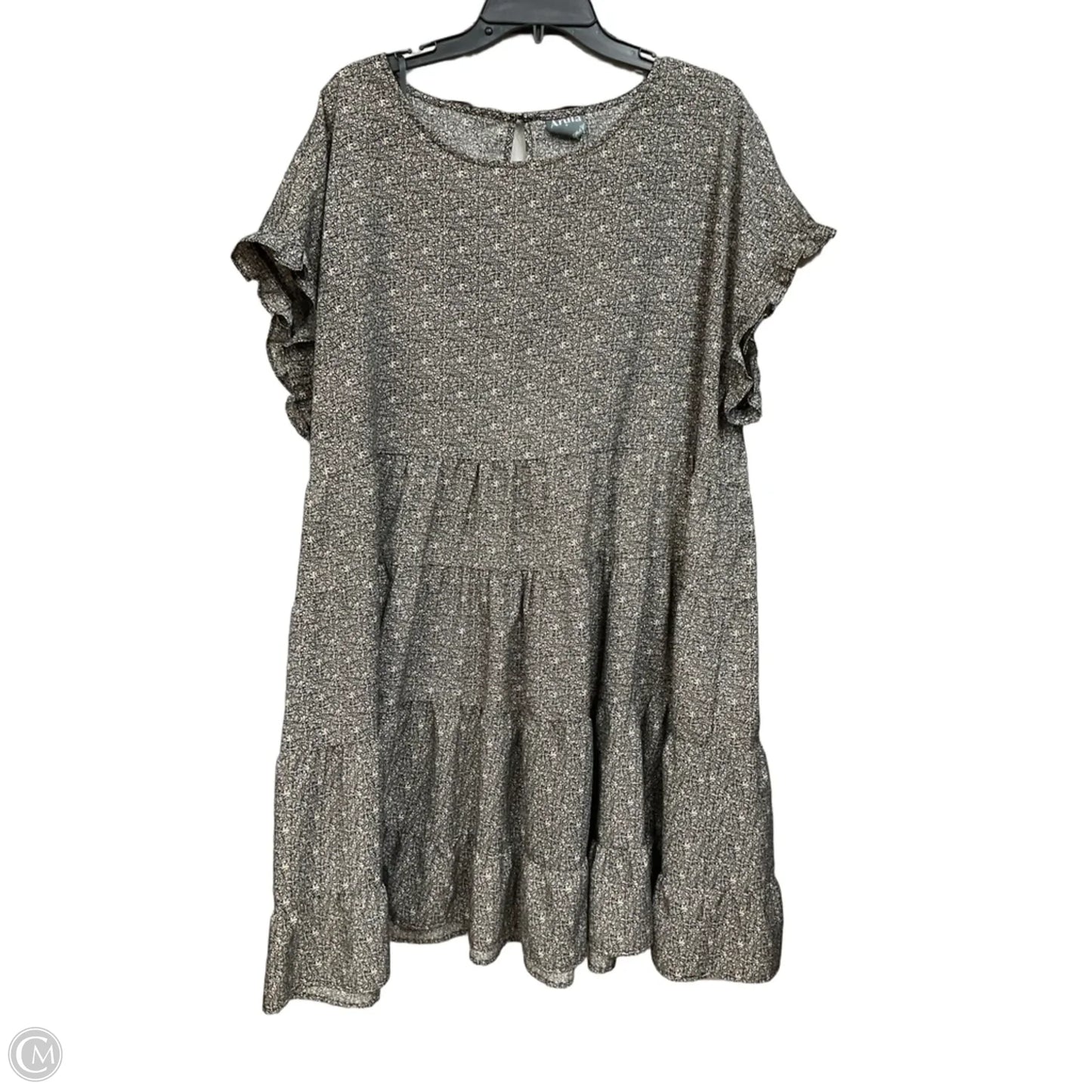 Dress Casual Short By Arula In Floral Print, Size: 2x
