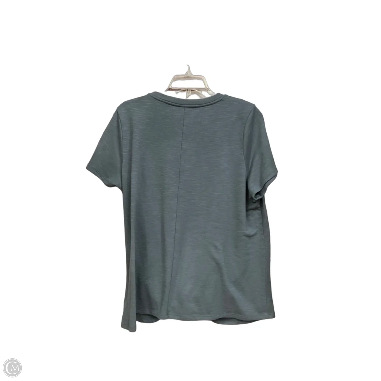 Top Short Sleeve By Maurices In Blue, Size: 1x