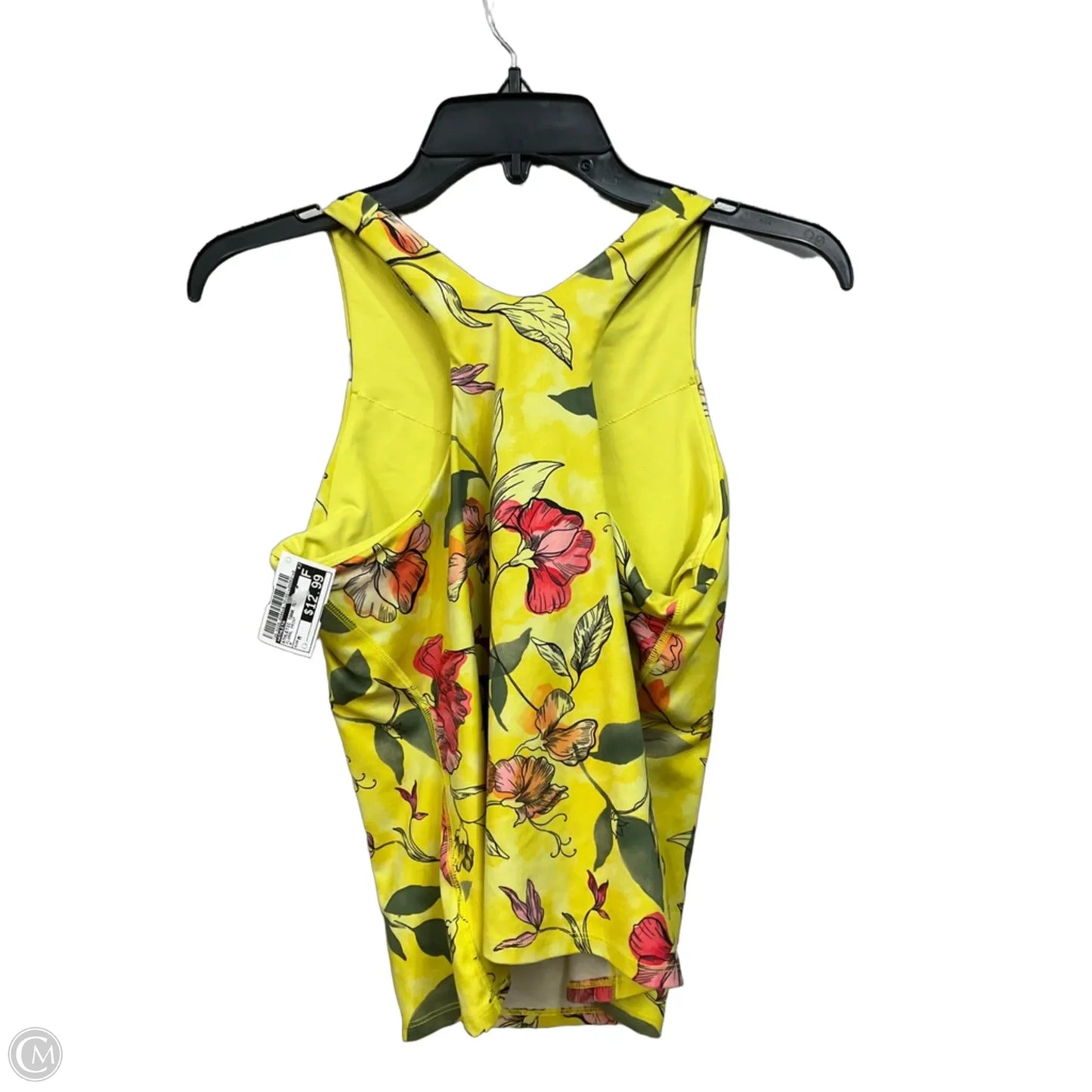 Athletic Tank Top By Athleta In Floral Print, Size: M