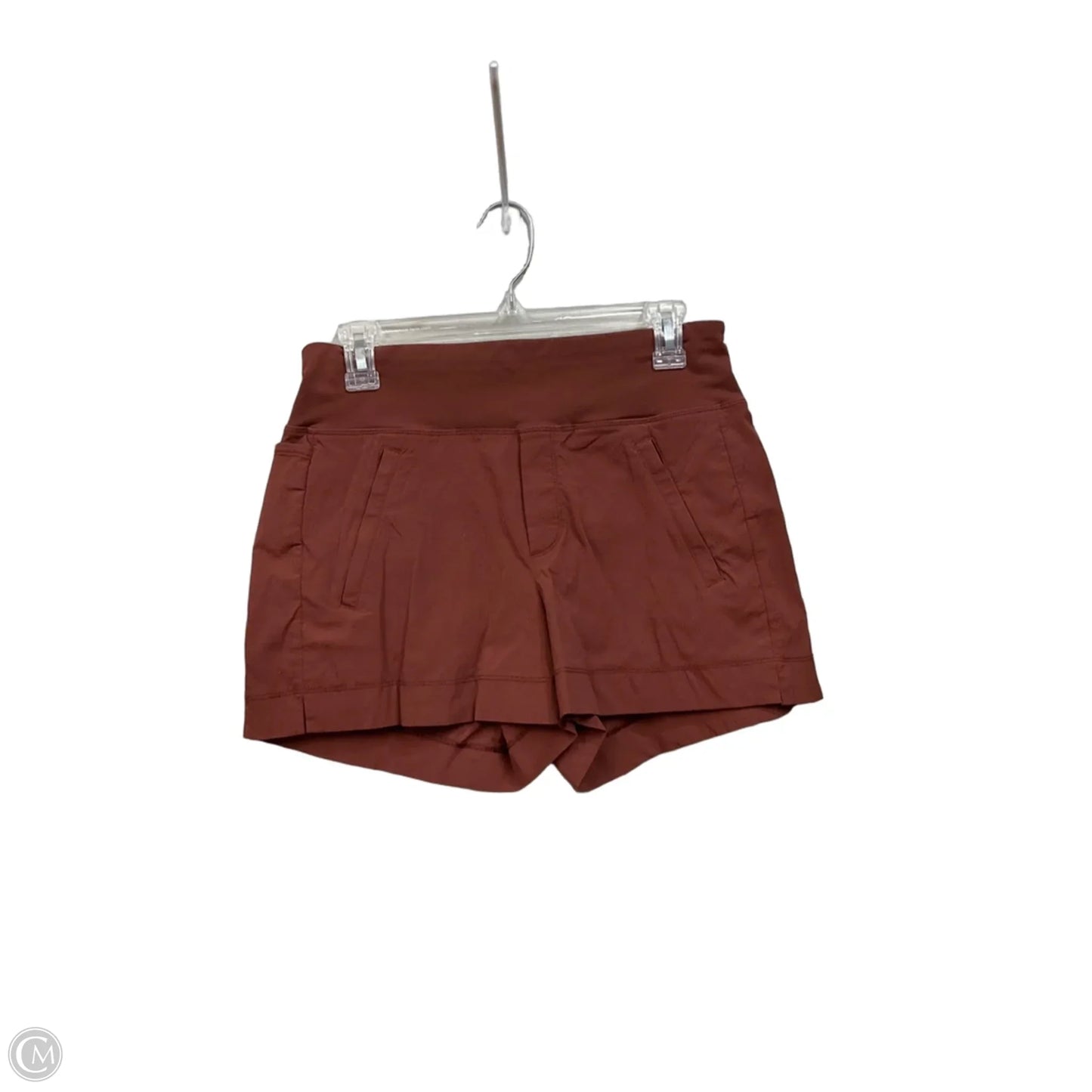 Athletic Shorts By Athleta In Brown, Size: 4