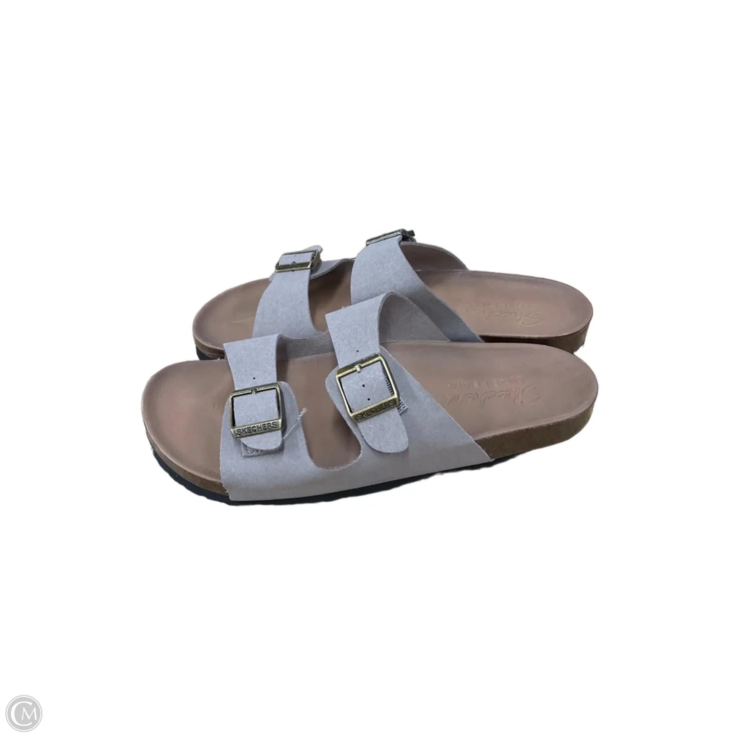 Sandals Flats By Skechers In Brown, Size: 10