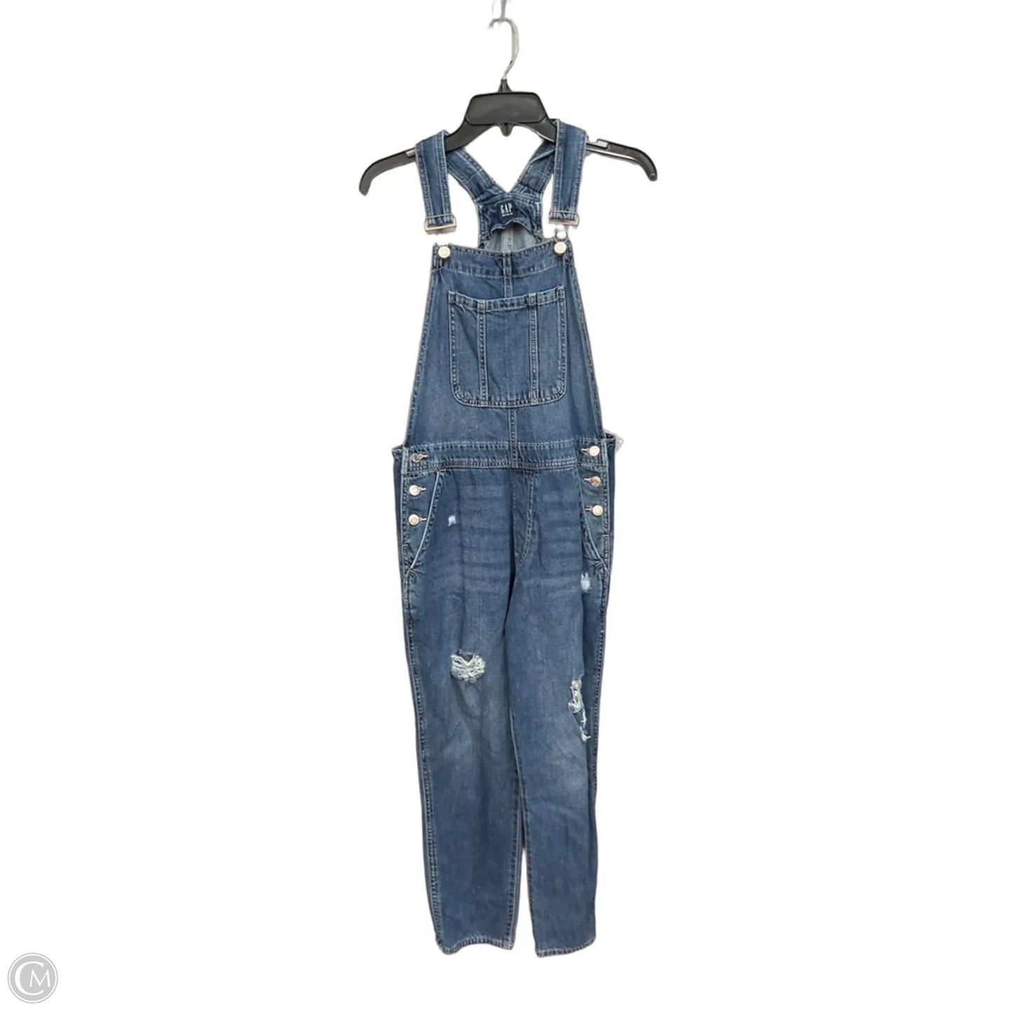 Overalls By Gap In Blue Denim, Size: S