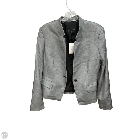 Blazer By Banana Republic In Grey, Size: Lp
