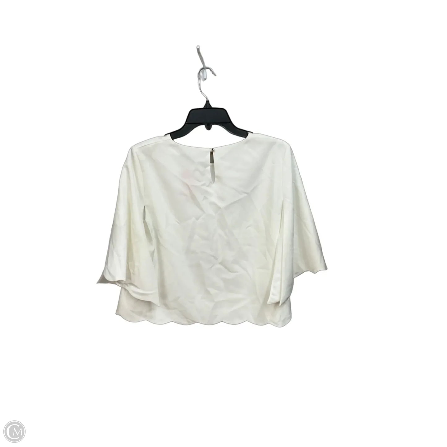 Top Short Sleeve By Cmc In White, Size: Xl