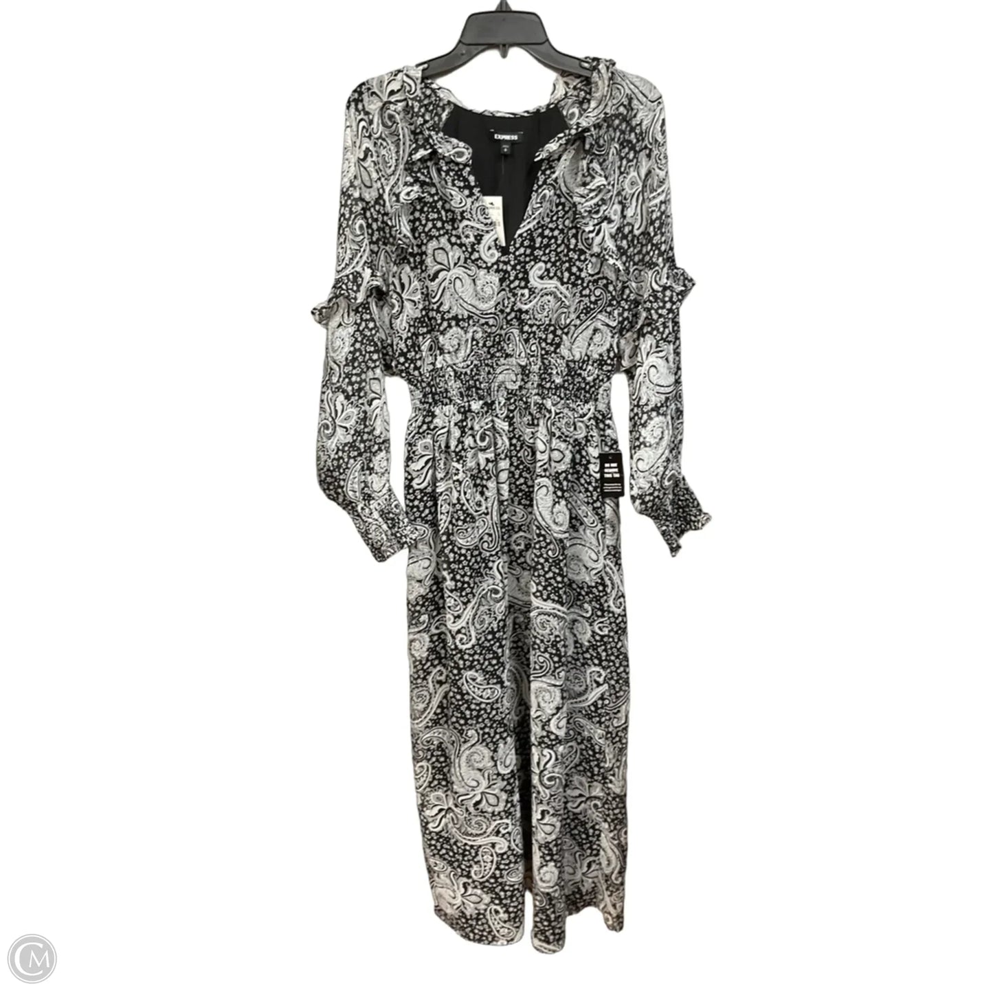 Dress Casual Maxi By Express In Paisley Print, Size: S