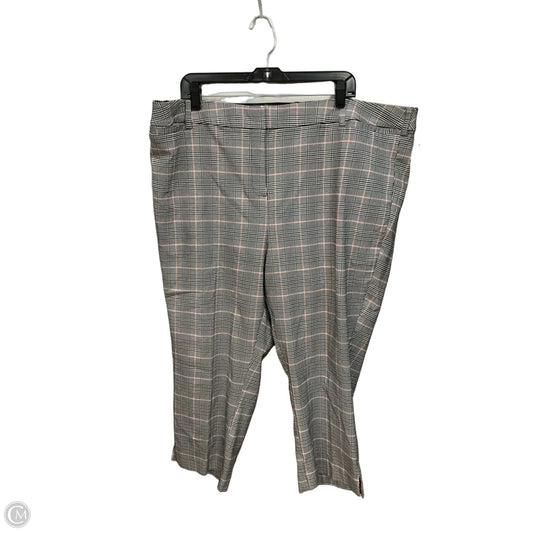 Pants Dress By Lane Bryant In Plaid Pattern, Size: 24
