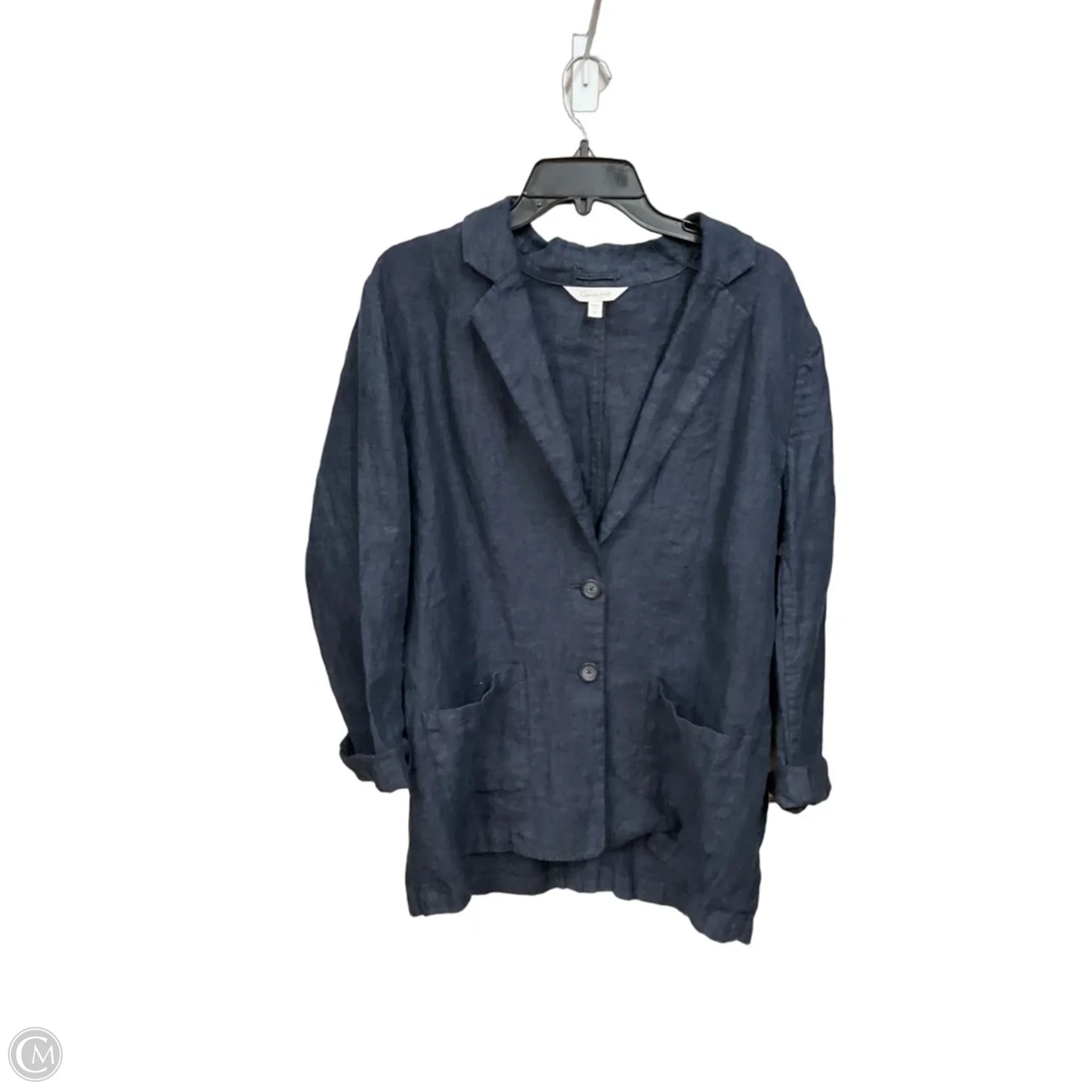 Blazer By Garnet Hill In Blue, Size: M