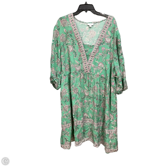 Dress Casual Short By J. Jill In Floral Print, Size: 4x