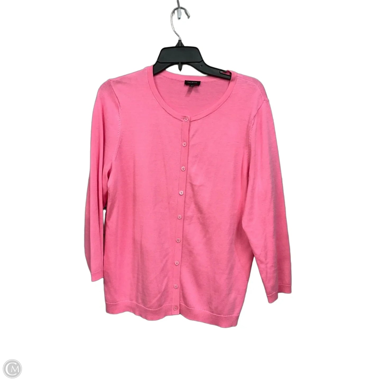 Cardigan By Talbots In Pink, Size: L