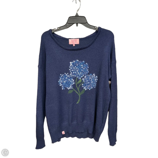 Sweater By Simply Southern In Floral Print, Size: Xl