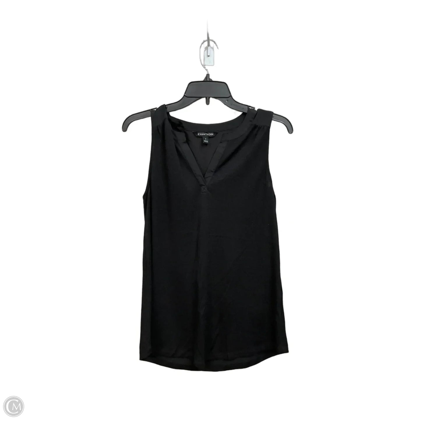 Top Sleeveless Basic By 41 Hawthorn In Black, Size: S