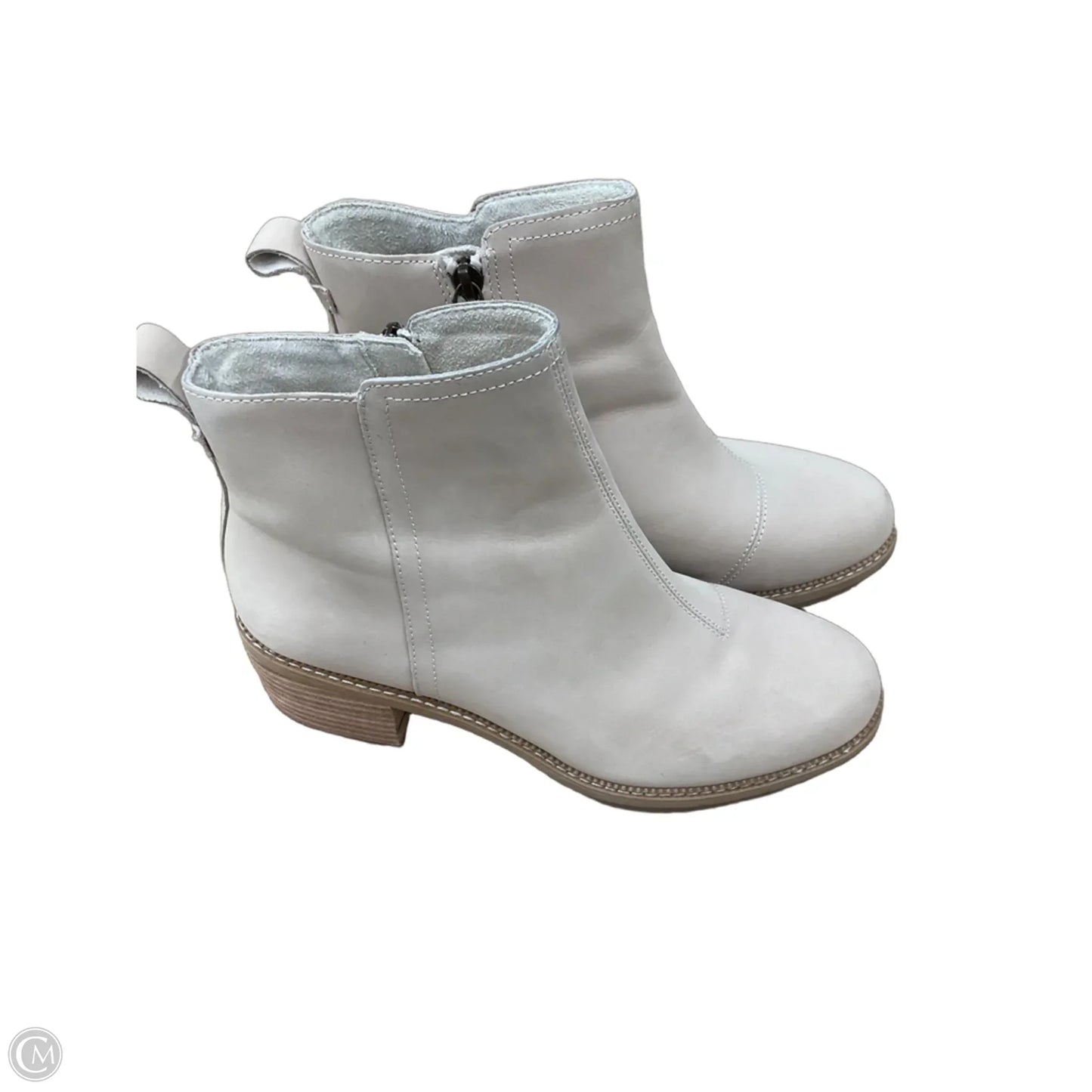 Boots Ankle Heels By Toms In Tan, Size: 8.5