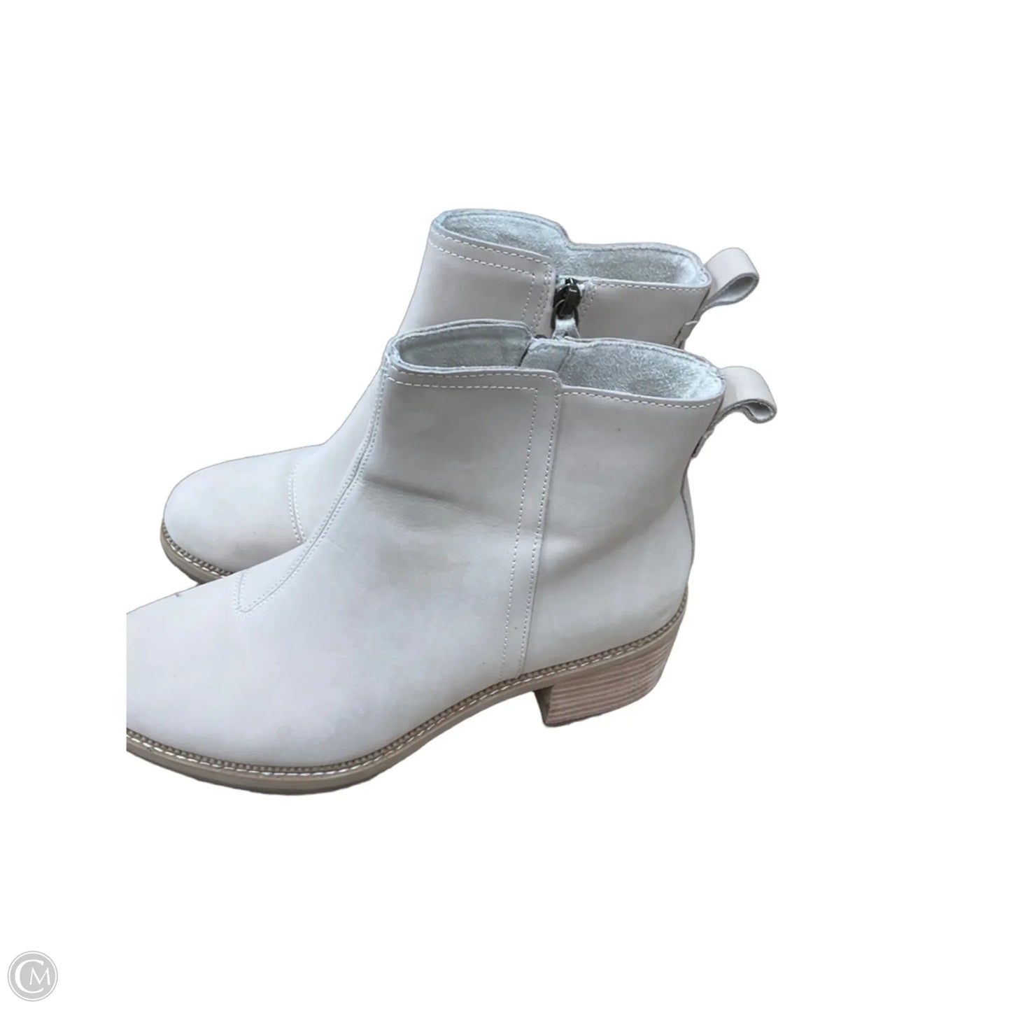 Boots Ankle Heels By Toms In Tan, Size: 8.5