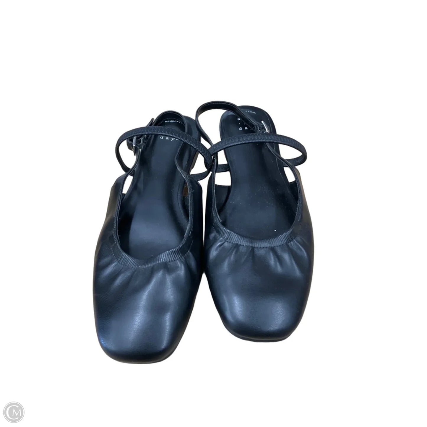 Shoes Flats By A New Day In Black, Size: 8