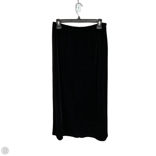 Skirt Midi By Notations In Black, Size: 12p