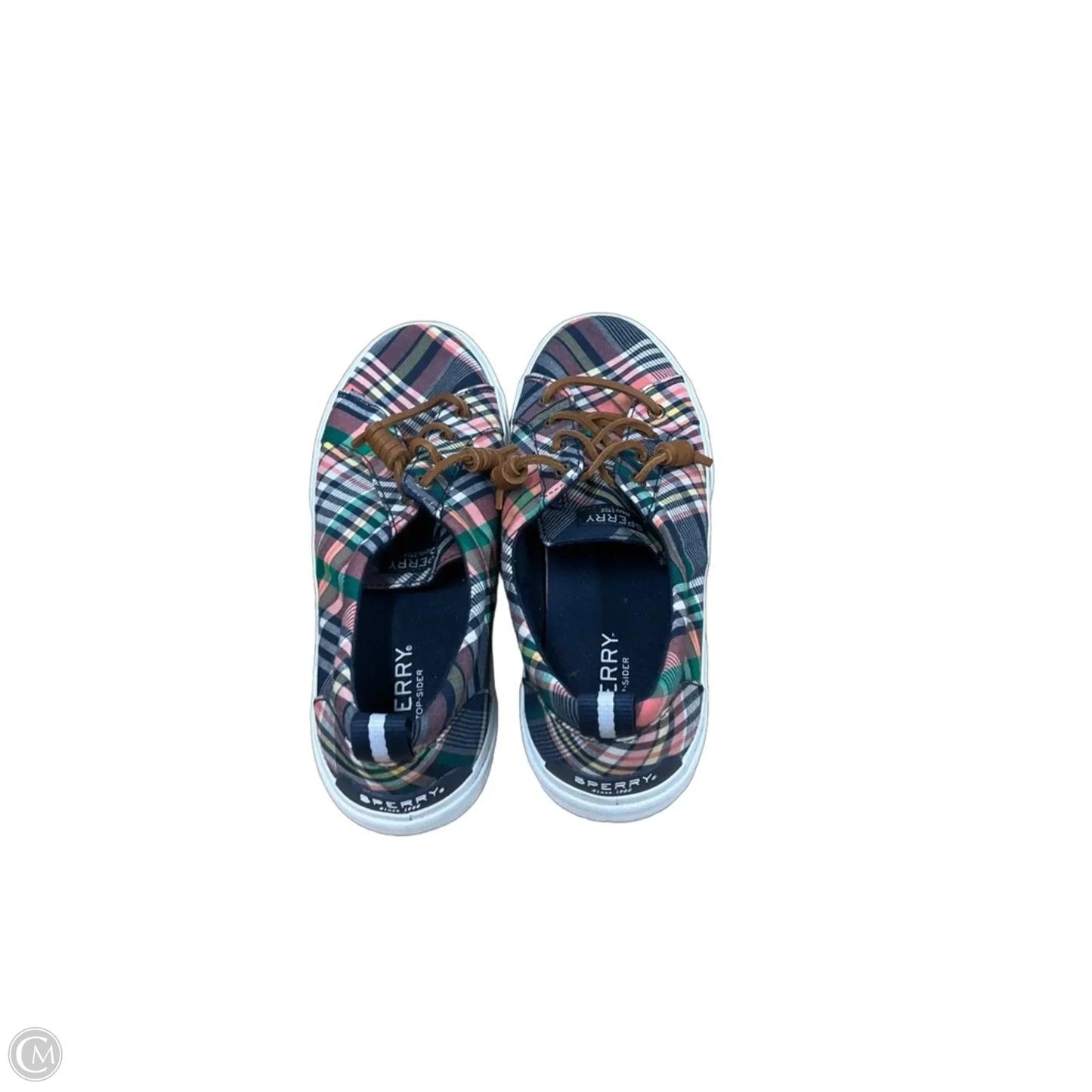 Shoes Flats By Sperry In Plaid Pattern, Size: 8