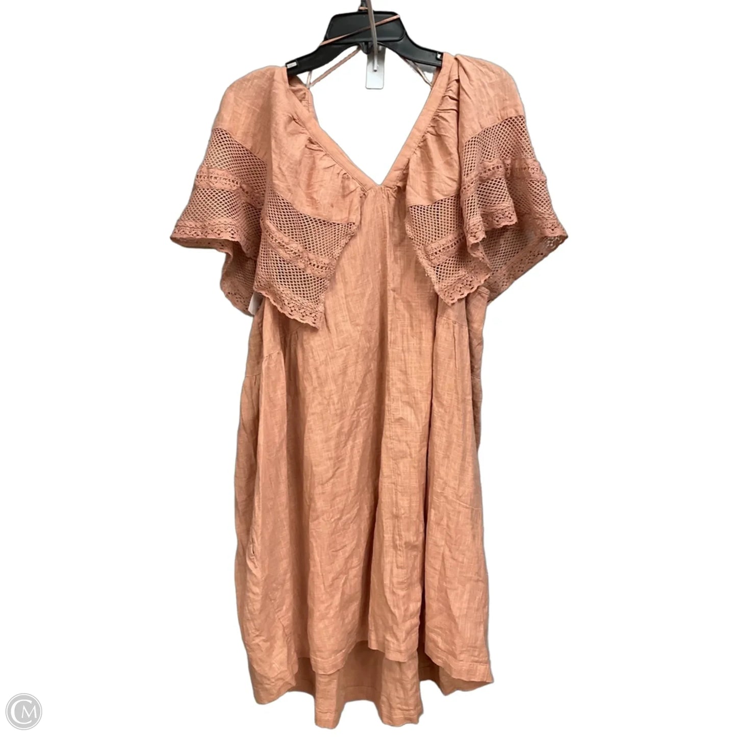 Dress Casual Midi By Old Navy In Taupe, Size: 3x
