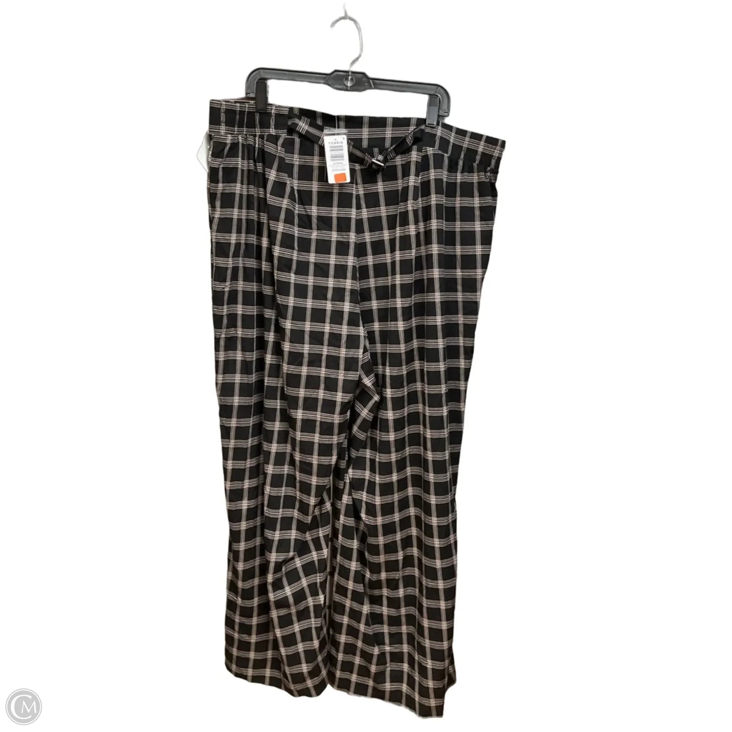 Pants Dress By Torrid In Checkered Pattern, Size: 20