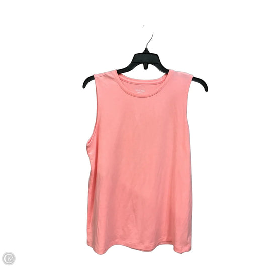 Tank Top By Nine West Apparel In Pink, Size: L