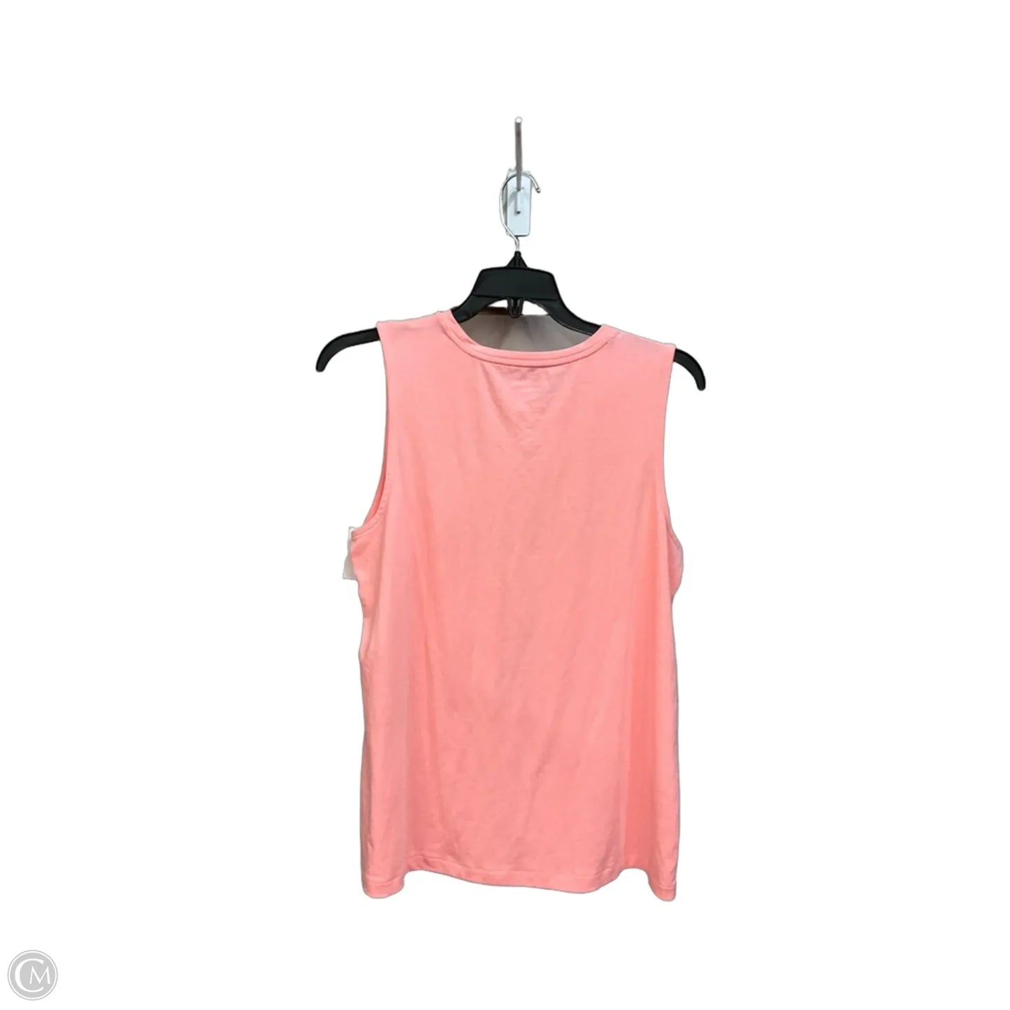 Tank Top By Nine West Apparel In Pink, Size: L