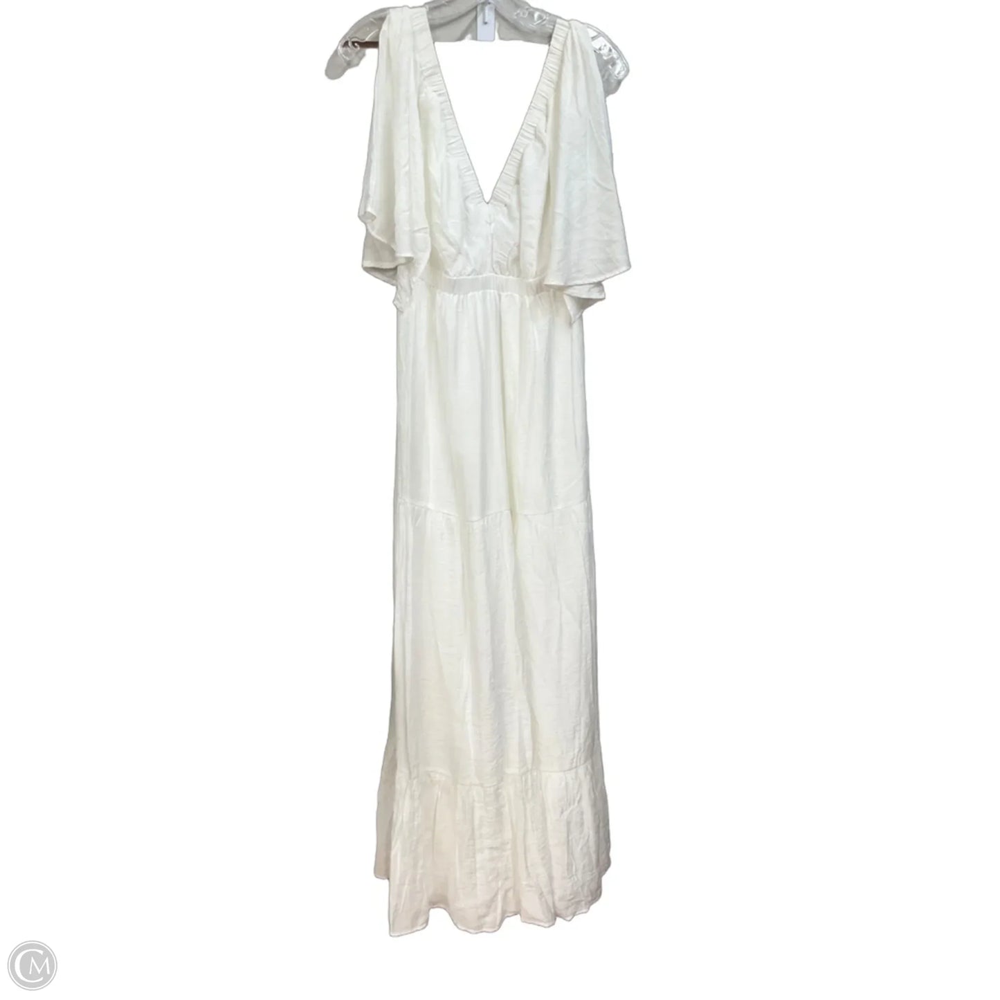 Dress Casual Maxi By Vici In White, Size: M