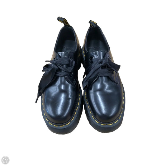 Shoes Flats By Dr Martens In Black, Size: 8
