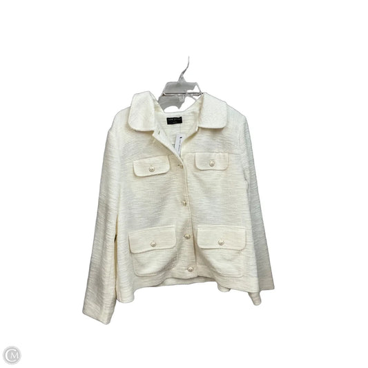 Jacket Other By Lane Bryant In Cream, Size: Xl