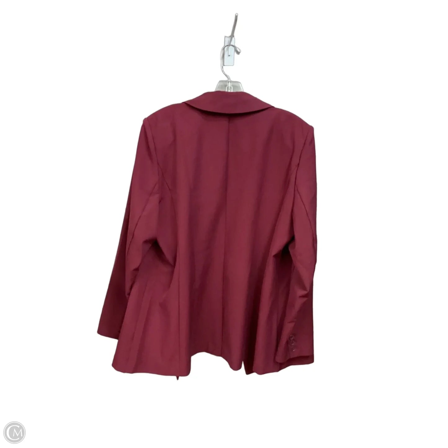 Blazer By Lane Bryant In Maroon, Size: 2x