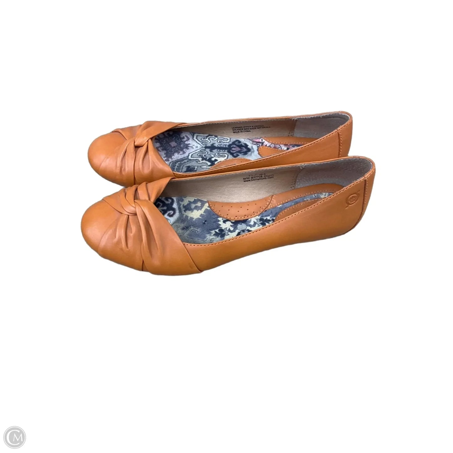 Shoes Flats By Born In Orange, Size: 7.5