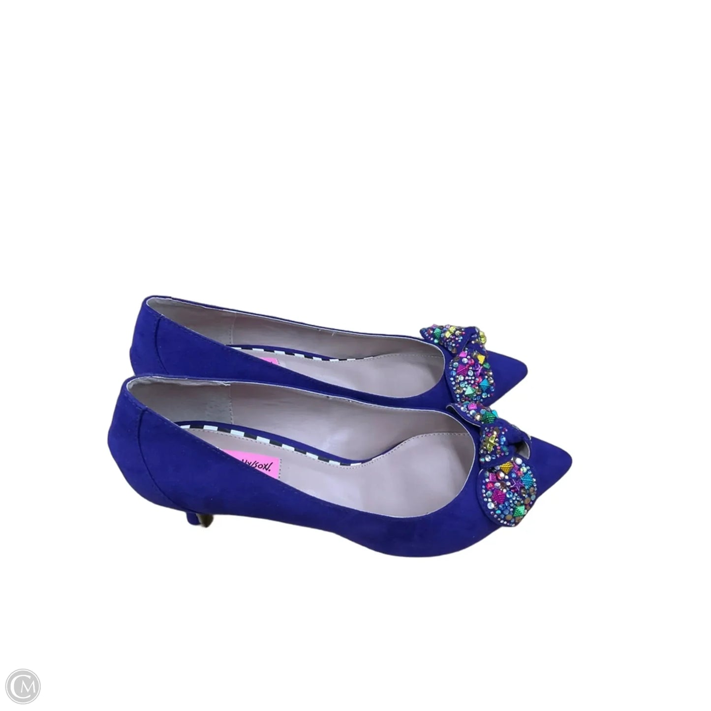 Shoes Heels Stiletto By Betsey Johnson In Purple, Size: 10