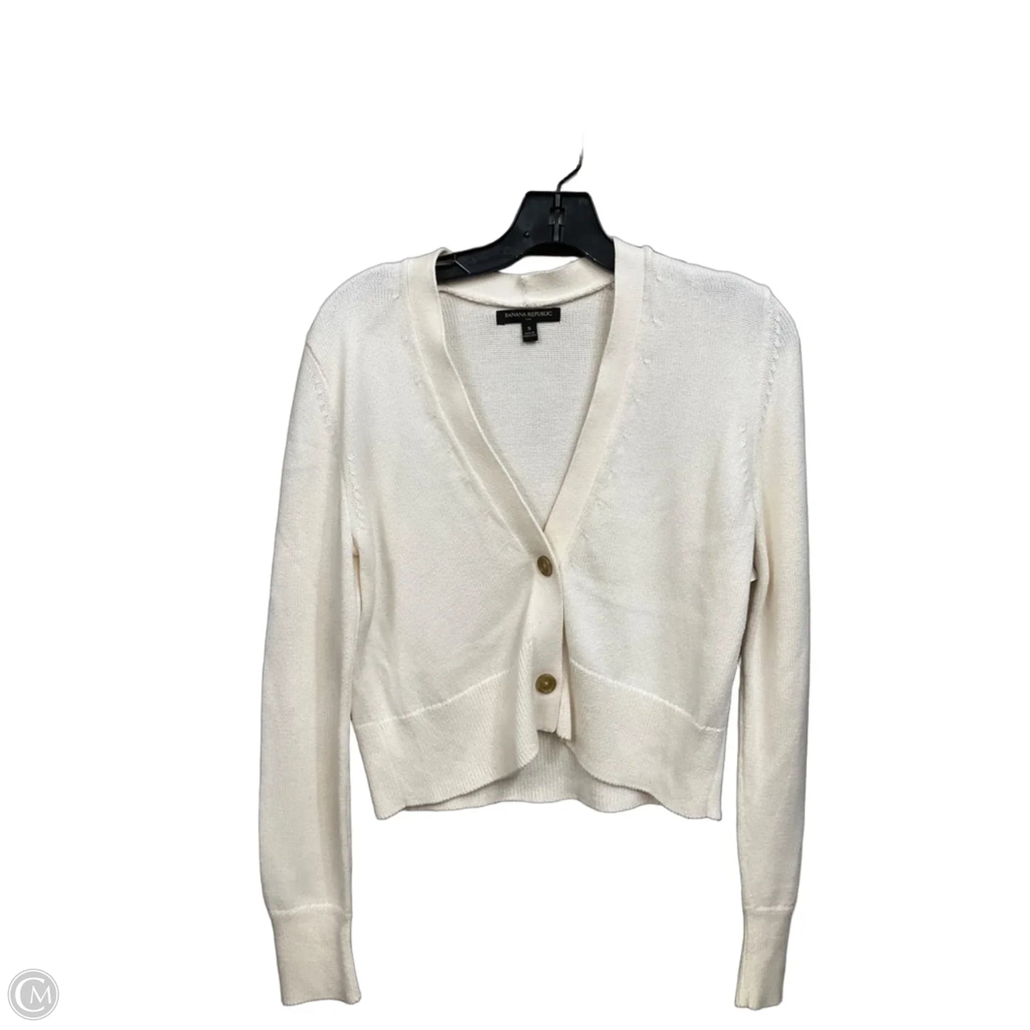 Cardigan By Banana Republic In White, Size: S