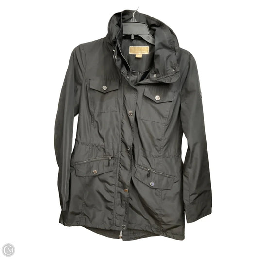 Jacket Windbreaker By Michael By Michael Kors In Black, Size: Xs