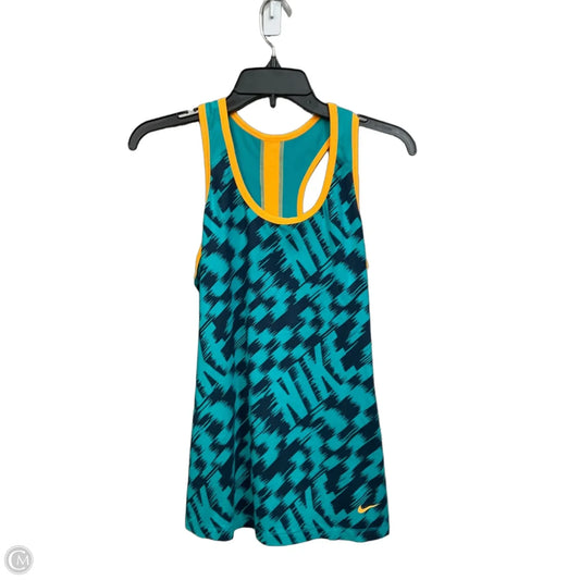 Athletic Tank Top By Nike Apparel In Multi-colored, Size: M