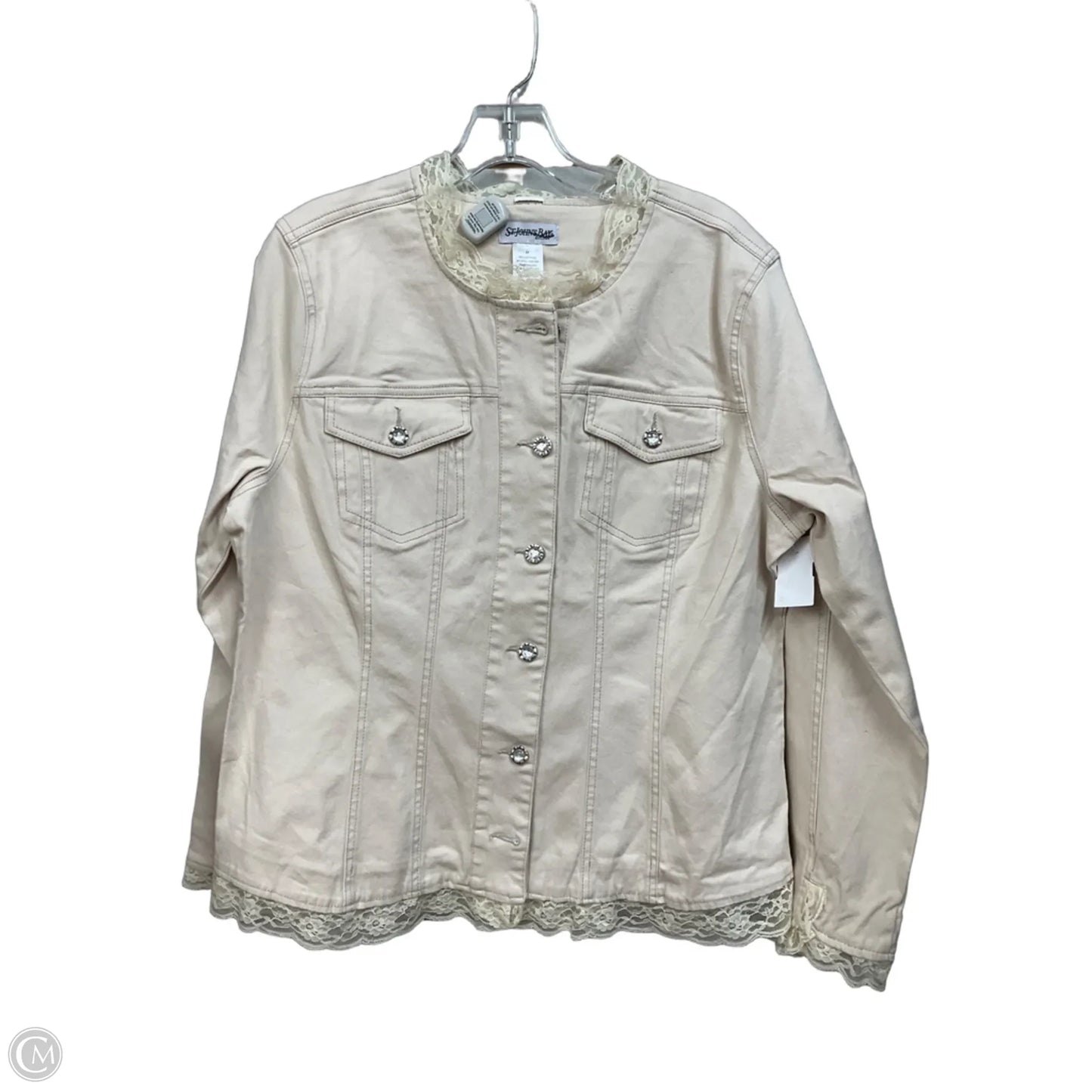 Jacket Other By St Johns Bay In Beige, Size: M