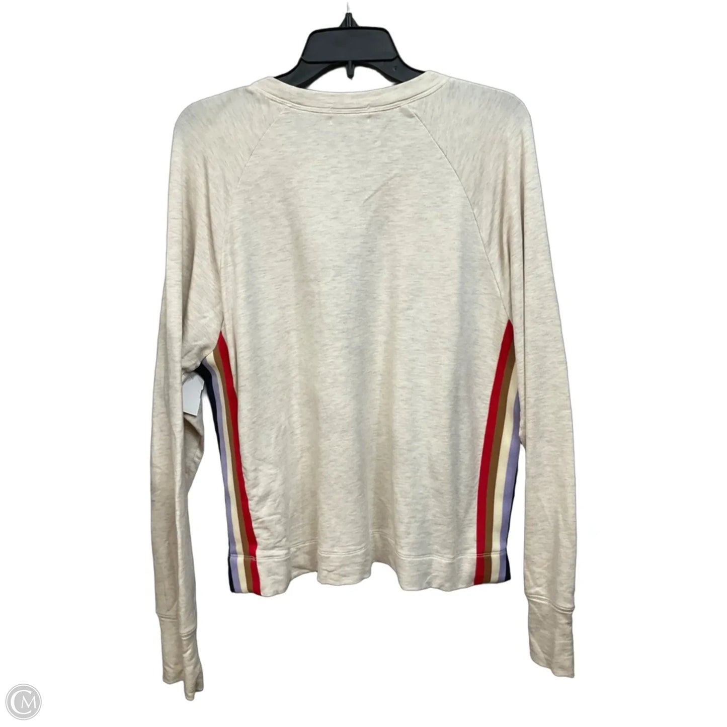 Sweatshirt Crewneck By Evereve In Tan, Size: L