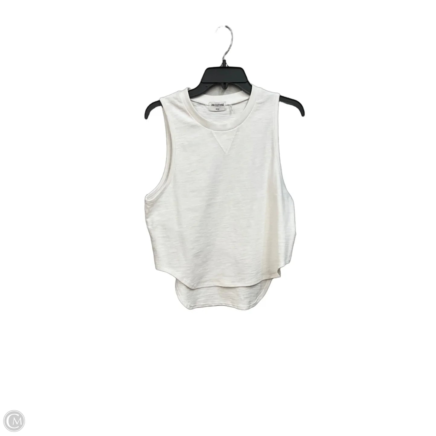 Athletic Tank Top By Lna In White, Size: M