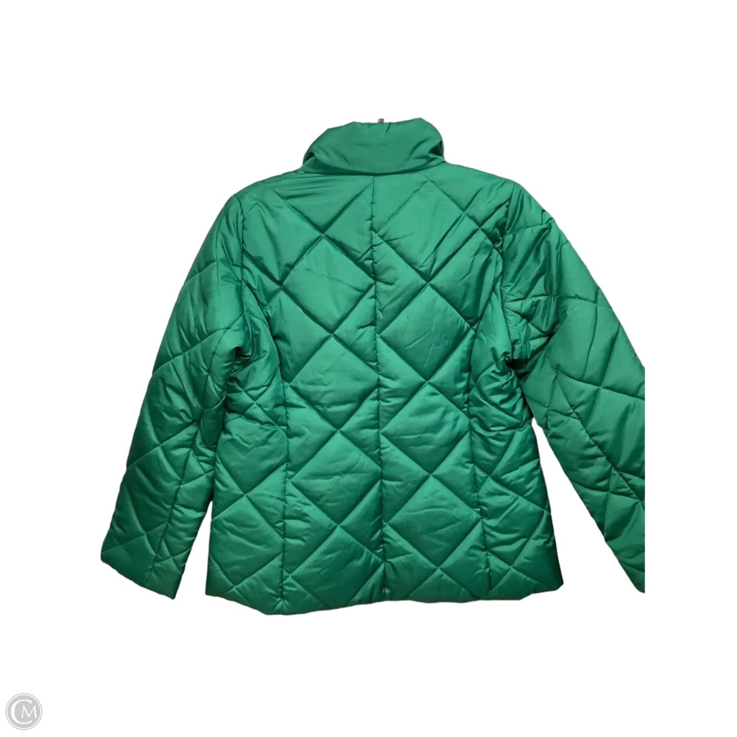 Jacket Puffer & Quilted By New York And Co In Green, Size: M