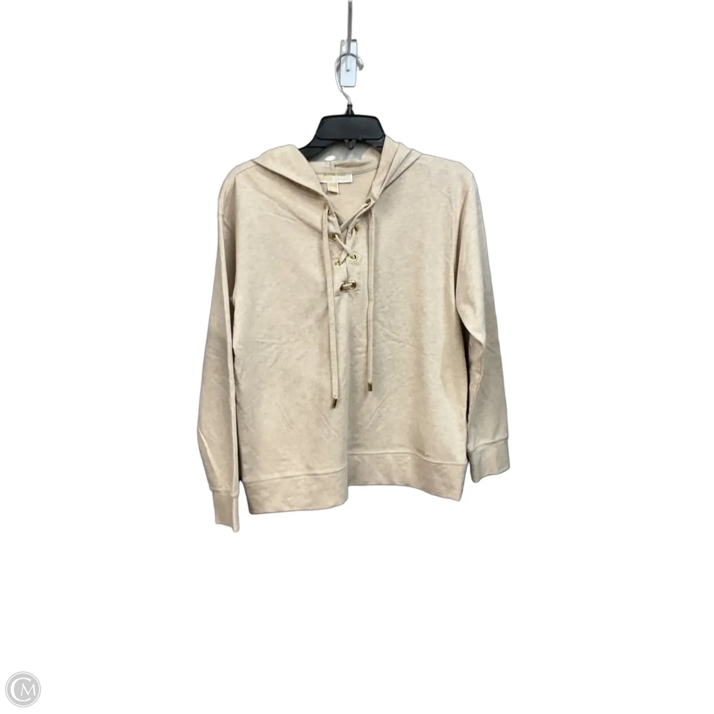 Top Long Sleeve By Michael By Michael Kors In Tan, Size: S