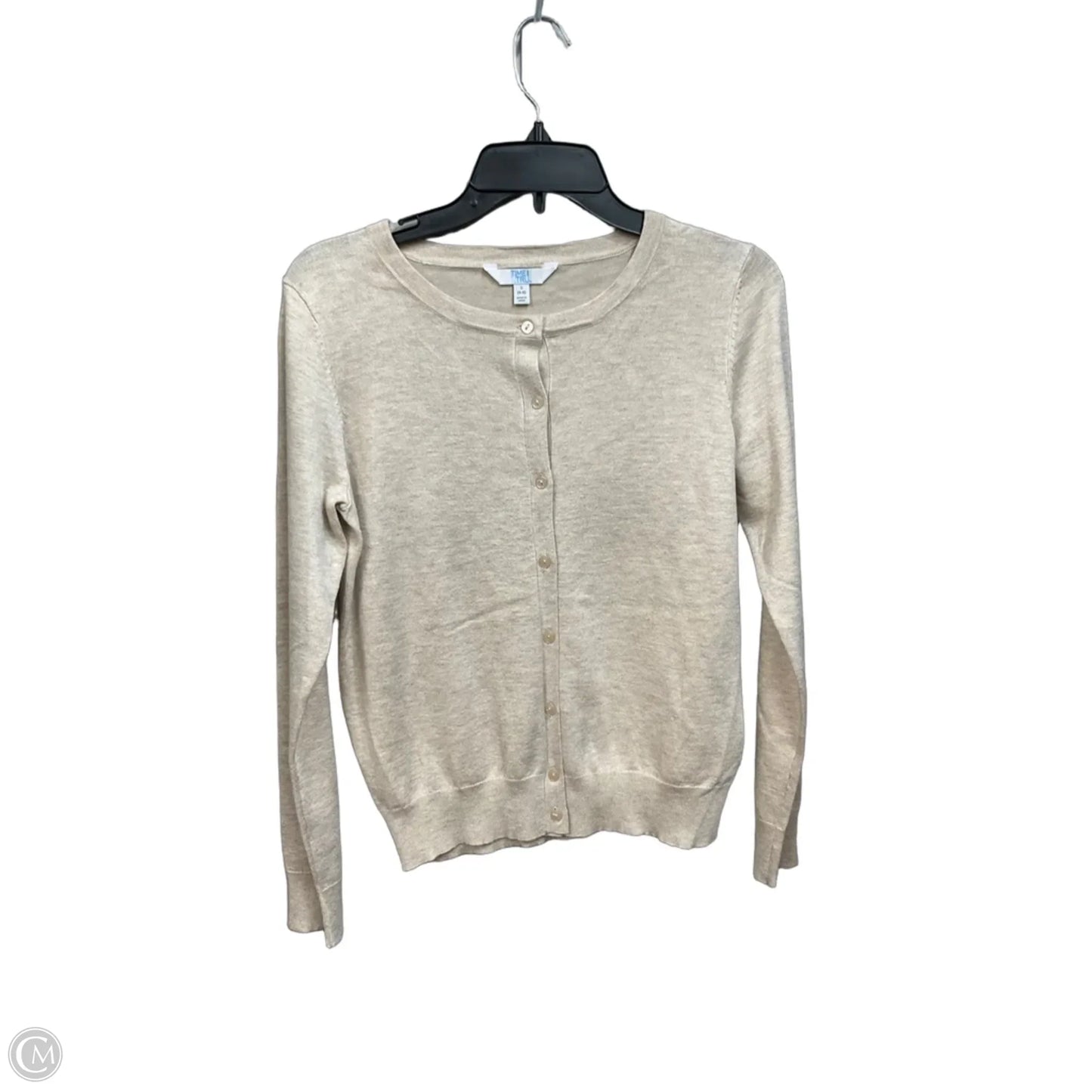 Cardigan By Time And Tru In Silver, Size: S