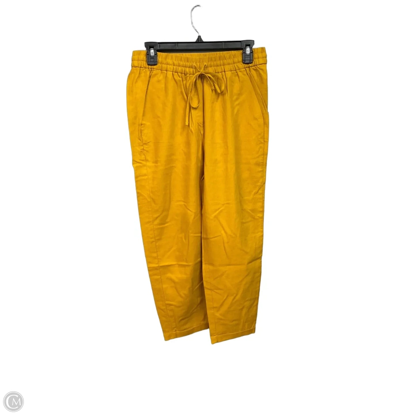 Pants Linen By J. Crew In Yellow, Size: 4