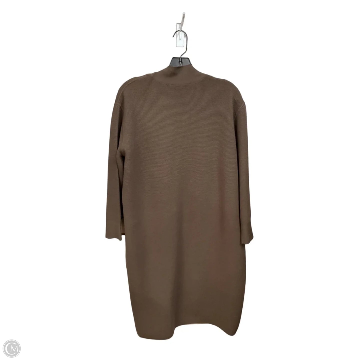 Sweater Cardigan By Clothes Mentor In Brown, Size: S