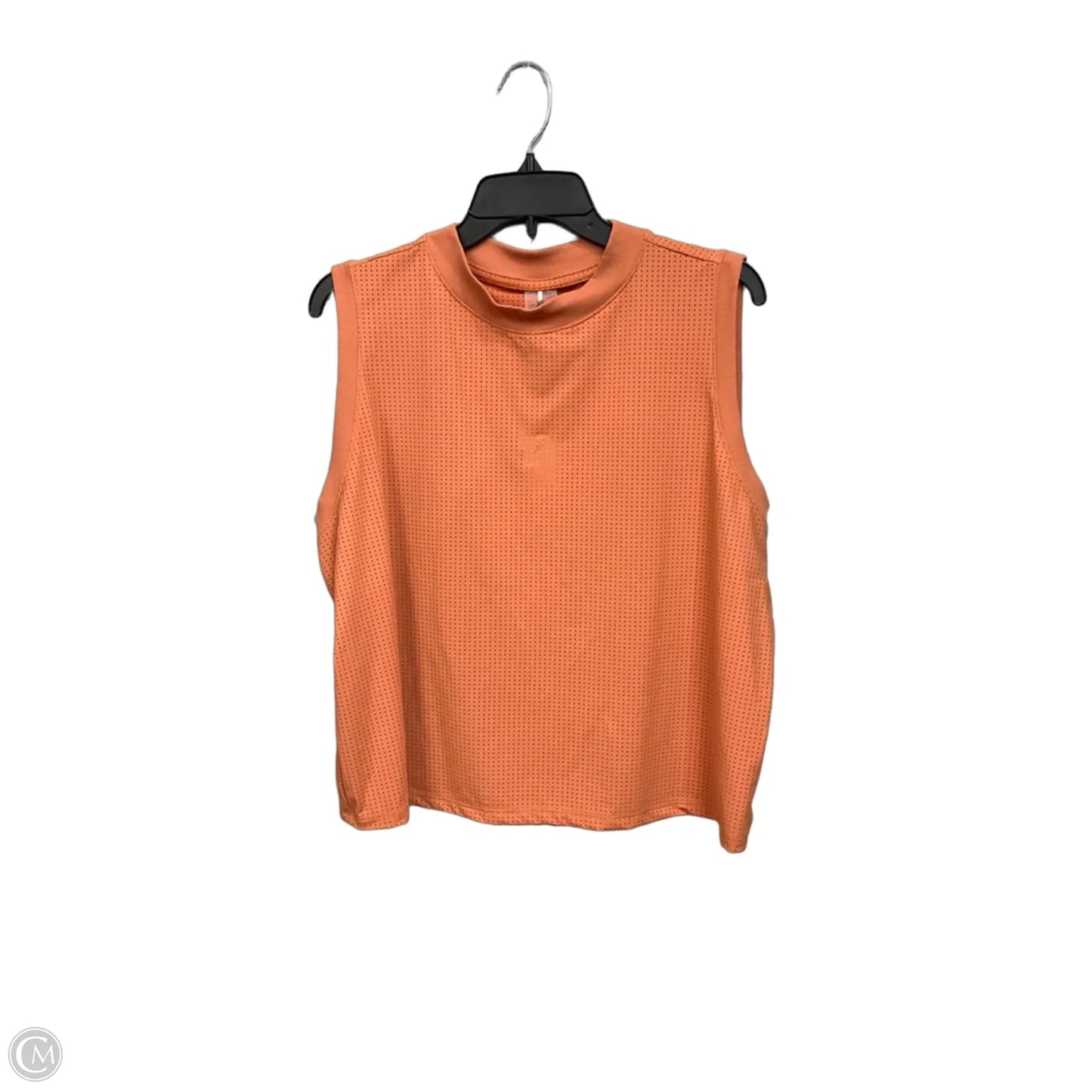 Athletic Top Short Sleeve By Calia In Orange, Size: Xl