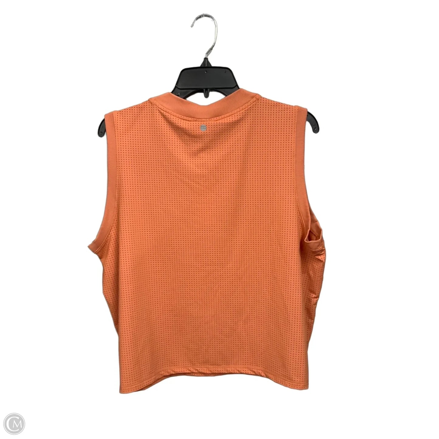 Athletic Top Short Sleeve By Calia In Orange, Size: Xl