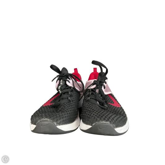 Shoes Athletic By Nike In Black & Red, Size: 8.5