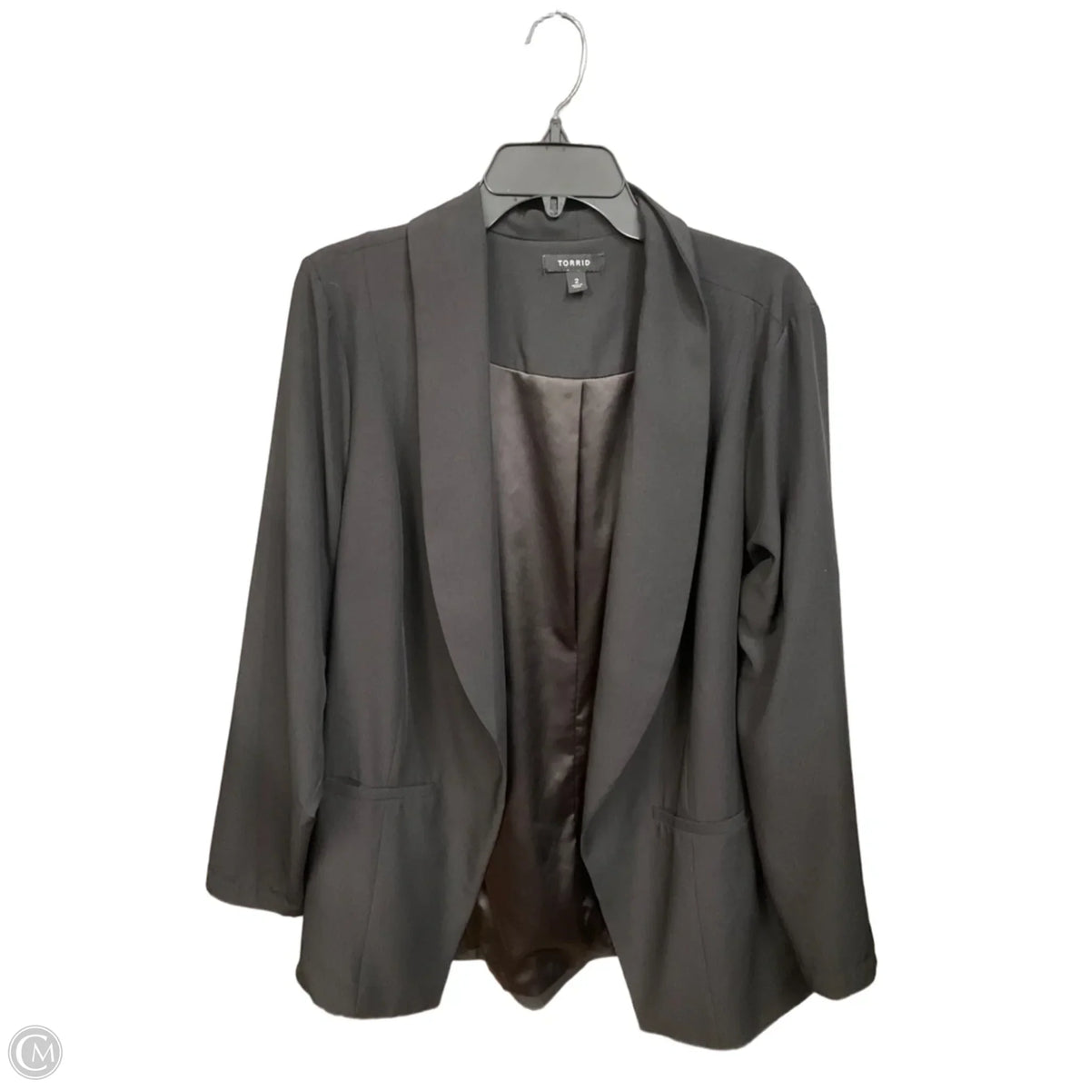 Blazer By Torrid In Black, Size: 2x