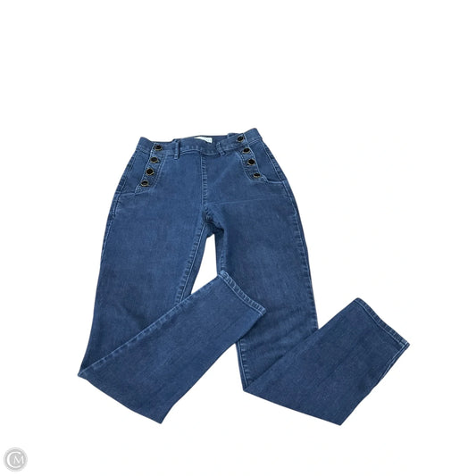 Jeans Skinny By Loft In Blue Denim, Size: 6
