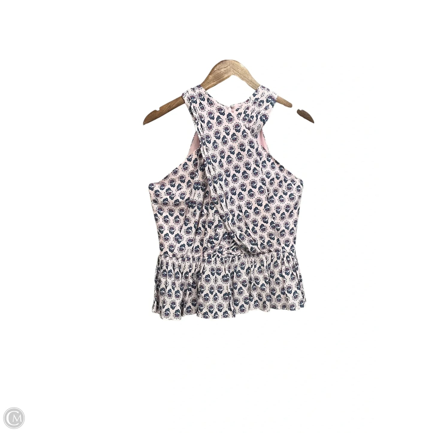 Top Sleeveless By Loft In Floral Print, Size: Xs