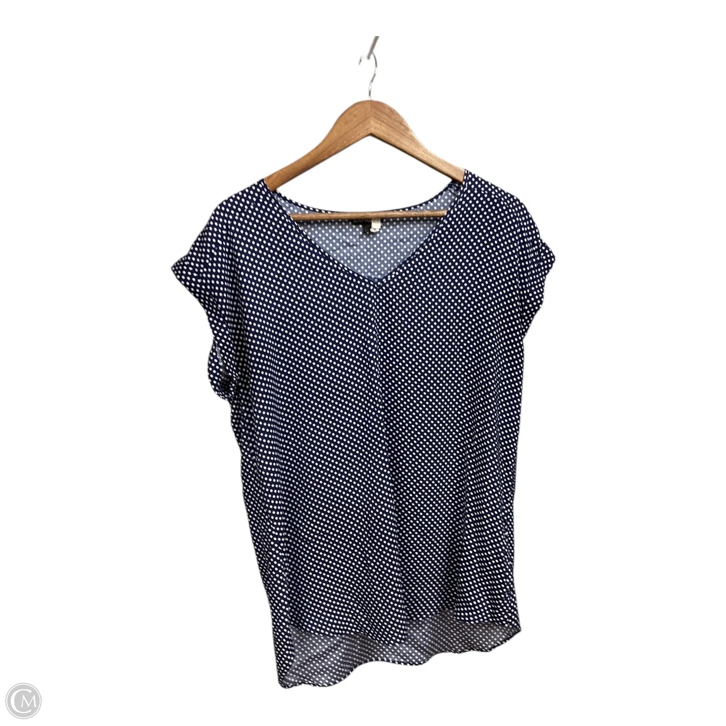 Top Sleeveless By Express In Polkadot Pattern, Size: L