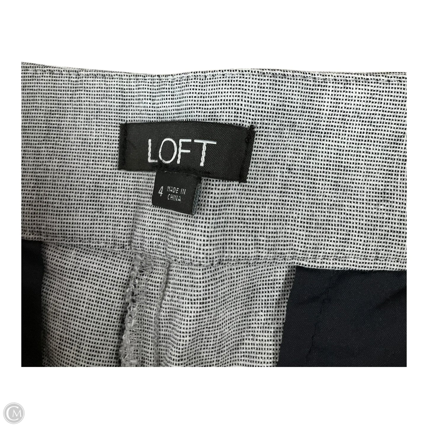 Shorts By Loft In Grey, Size: 4